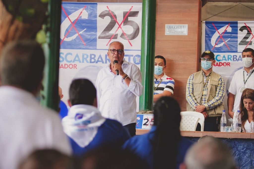 Así fue la gira a nivel nacional del aspirante al Senado Óscar Barreto