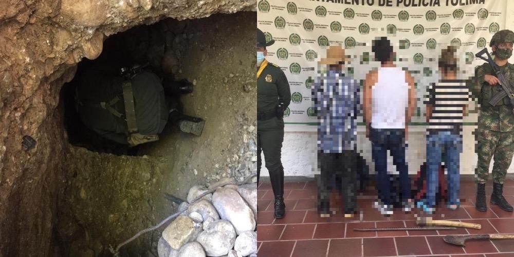 Duro golpe a la minería ilegal en el norte del Tolima