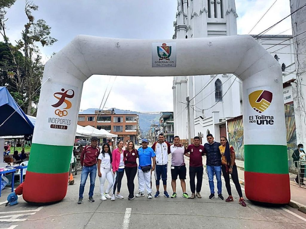 Indeportes se hace presente en el reto MTB de El Líbano