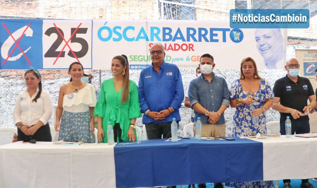 Candidato al Senado Óscar Barreto C25, aclaró el tema de los apoyos
