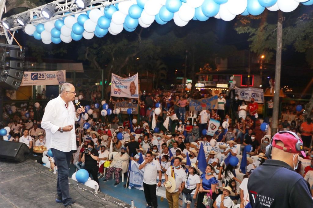 Oscar Barreto, y su reto de ocupar la primera votación al Senado, por el conservatismo