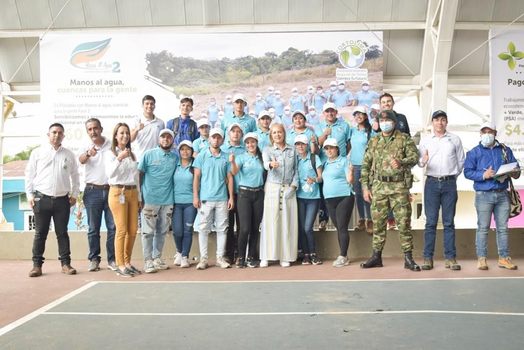 Cortolima sigue trabajando con la comunidad por la conservación de los recursos naturales ¡Estuvo en Planadas!