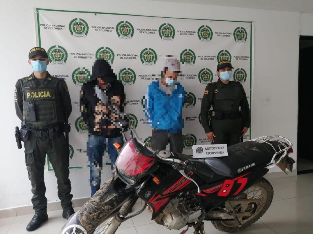 Robaron una moto para seguir delinquiendo en el norte del Tolima