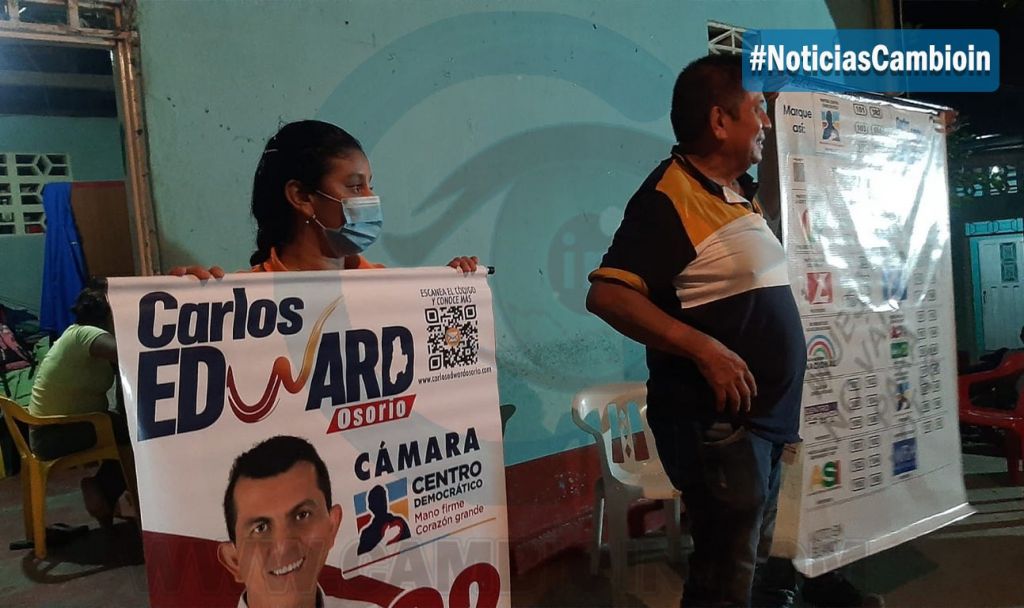 Empleado de alcaldía de Saldaña, pidió votar por Carlos Edward Osorio